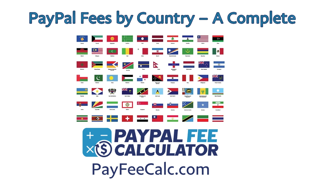 PayPal Fees by Country